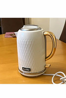 Breville Corded Electric Kettle 1.7L 3000W 220-240V White/Gold Gloss VKT227