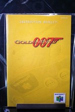 NO GAME- 007 GoldenEye Nintendo 64 N64 Instruction Manual Booklet Only