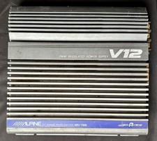 Alpine V12 MRV-T500 2/1 Channel Power Amplifier Duo Amp Audio Stereo Vintage