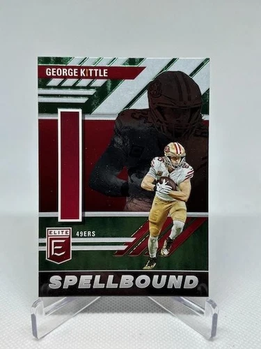2023 Donruss Elite #SB-GK2 George Kittle Spellbound Green 'I'