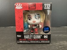 Funko Minis Harley Quinn DC Comics Five Below Exclusive #232 Red & Black Outfit