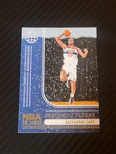 2024-25 Panini Hoops Basketball #14 ALEXANDRE SARR Frequent Flyers Winter RC