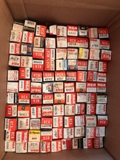 Lot Of 220 Vacuum Tubes GE RCA DuMont El Manco Mostly Nos Mixed Lot 3