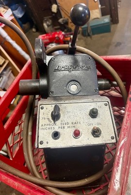 BRIDGEPORT mechanical power feed 110 volt