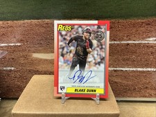 BLAKE DUNN 2025 Topps Update Series Auto 1990 Topps Insert Rookie RC Reds 90A-BD