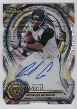 2015 Finest Atomic Rookies Die-Cuts Pulsar Refractor 5/10 Rashad Greene Auto ii1