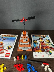 Lego Lava Dragon Board Game 3838 Building 100% COMPLETE with Booklets NO BOX