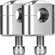 22mm 7/8" Standard Handlebar Risers Mount Clamps Motorcycle Handle Bar Riser