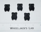 Piranacon 5 Stand Pegs Tops Vintage Hasbro 1988 G1 Transformers Action Figure