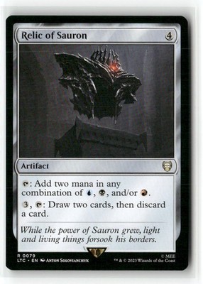 Relic of Sauron 79 Commander: The Lord of the Rings: NM