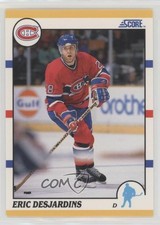 1990-91 Score Rookie & Traded Eric Desjardins #58T 0a4