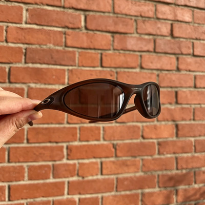 Retro Oakley Minute Gen1 Minute1.0 Sunglasses Brown Frame Brown Lenses