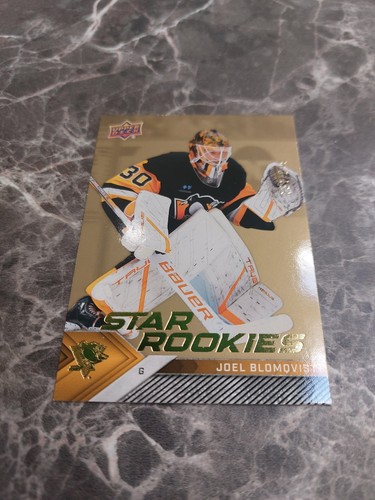 2024-25 Upper Deck Star Rookies Gold #24 Joel Blomqvist #d 131 / 249 RC - Bild 1 von 3