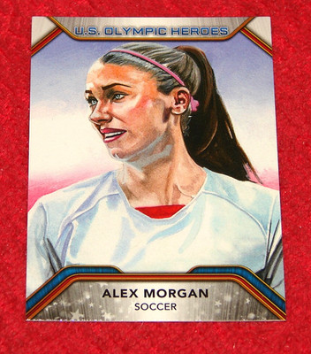 ALEX MORGAN USWNT 2021 TOPPS U.S. OLYMPIC TEAM HEROES #OHAM (KS2037)