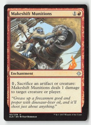 Makeshift Munitions 151 Uncommon Ixalan Magic: The Gathering Lightly Played