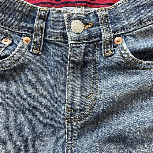 LEVIS 511 Boys Jean Shorts Size 8 Regular w/ Adjustable waist Pre-owned - Picture 2 of 10