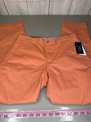 NEW Polo Ralph Lauren  Stretch Slim fit Pants Chino Golf Beach Mens 30x30 NWT