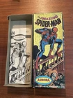 1966 AURORA #477-100 SPIDER-MAN MODEL KIT BOX & INSTRUCTIONS