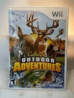 Cabela's Outdoor Adventures (Nintendo Wii, 2009) Complete W/ Manual CIB, Tested