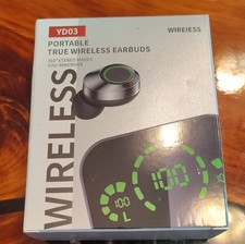YD03 True Wireless Bluetooth Earbuds Touch Operation Noise Reduction Black