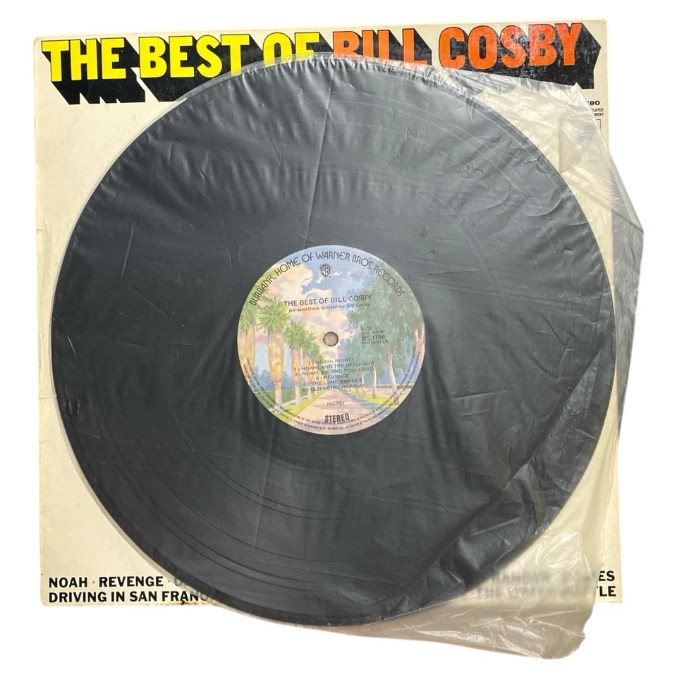 The Best Of Bill Cosby Vinyl LP Warner Bros WS 1798 Comedy Album 1969 Record - image 4 of 4