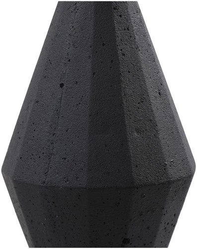 Uttermost 17916 Alize 14" Tall Crystal and Rice Stone Abstract - Black - Picture 3 of 5