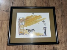 Framed Lewis Grizzard Artwork From The Atlanta Constitution Framed Matted
