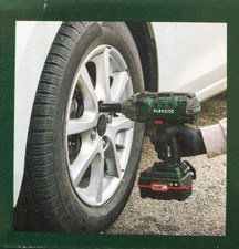 AVVITATORE a Percussione - SMONTA Gomme PARKSIDE - NUOVO con 4 BUSSOLE NEW NEUE