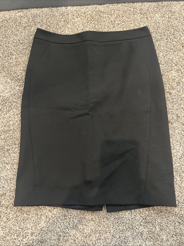 Ann Taylor Loft Women’s Pencil Skirt Black 4