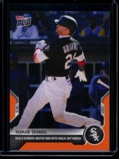 2021 Topps Now #366 Yasmani Grandal Orange Parallel Card #d 1/5