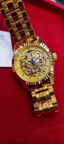 Hmt Skeleton New But Old Stock Original 21 Jewel's Automatic Watch For Men - Picture 8 of 11