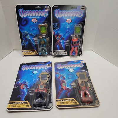 New Lot Of 4 1987 Hasbro Visionaries: 3 Darkling Lords & 1 Spectral Knights