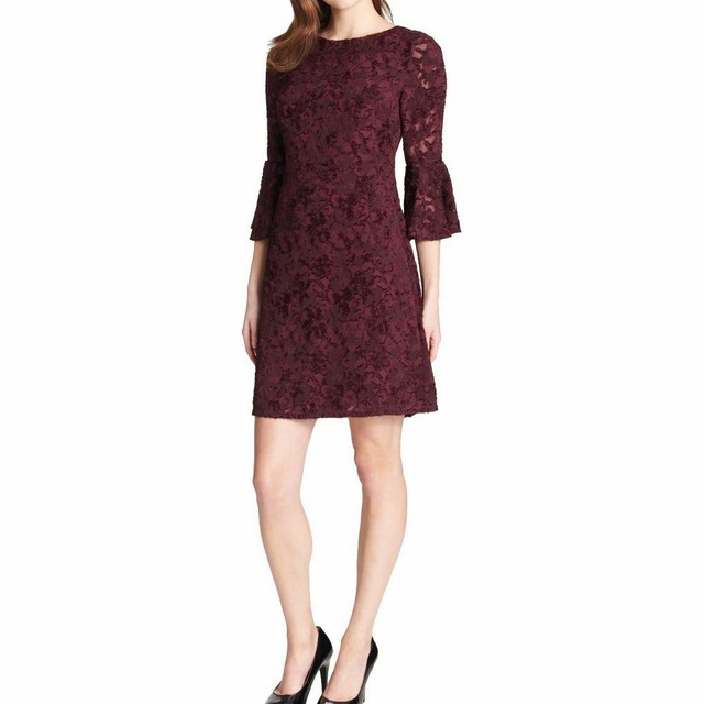 tommy hilfiger purple dress