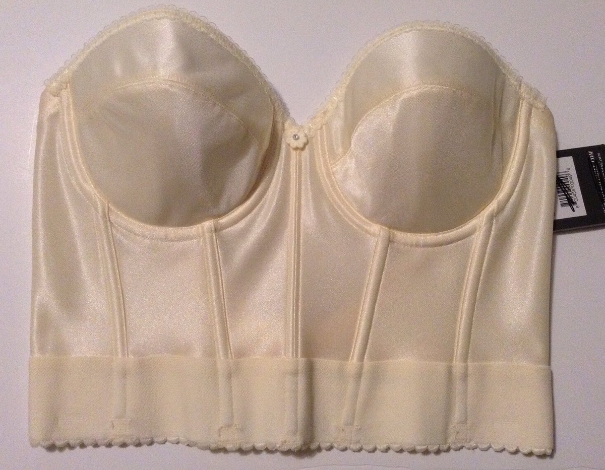 Dominique Noemi Strapless Longline Bra 40C 40 C Backless Underwire