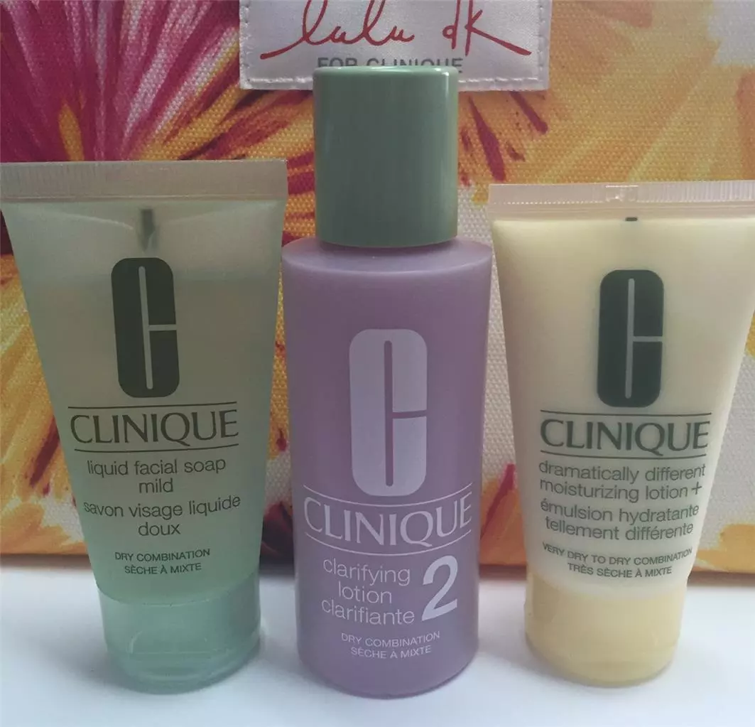 Clinique skin sale care set