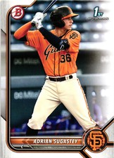 2022 Bowman Prospects #BP19 Adrian Sugastey
