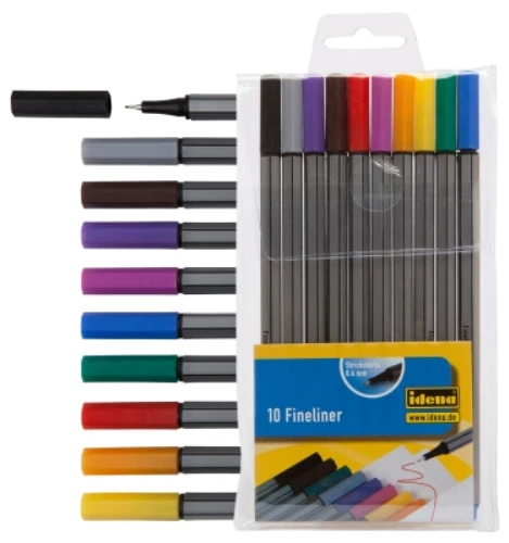 Fineliner einzeln, bunt 0,4mm Strichstärke verschiedene Farben Stifte MULTIKAUF - Bild 1 von 1