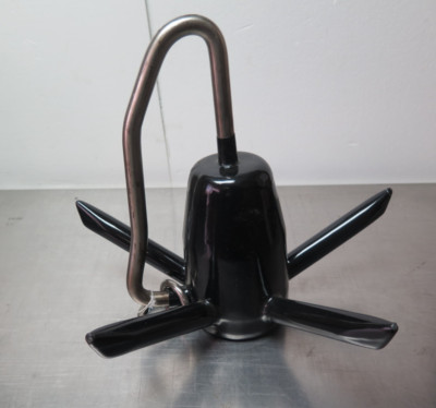 Greenfield 625-B Richter Style 25lb Anchor; Black, Cast Iron (19E1)
