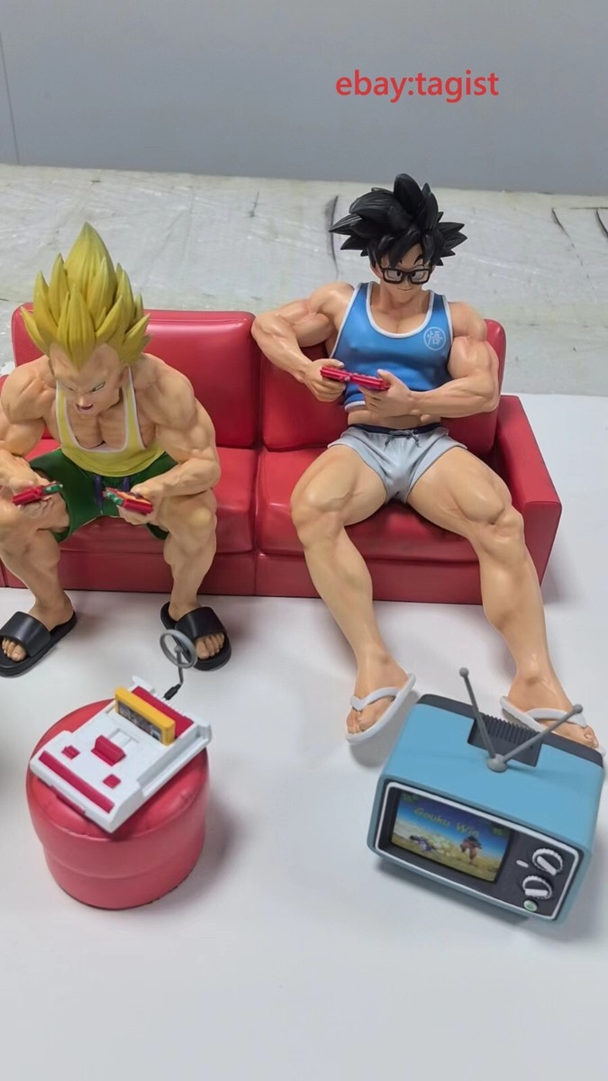 FuzzFeet Studio Dragon Ball Son Goku VS Vegeta 1/6 Resin