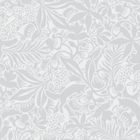 Rasch Textil Tapete Vlies Eden 101309 Weiß Hellgrau Grau Stylisch Floral