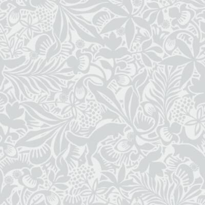 Rasch Textil Tapete Vlies Eden 101309 Weiß Hellgrau Grau stylisch Floral