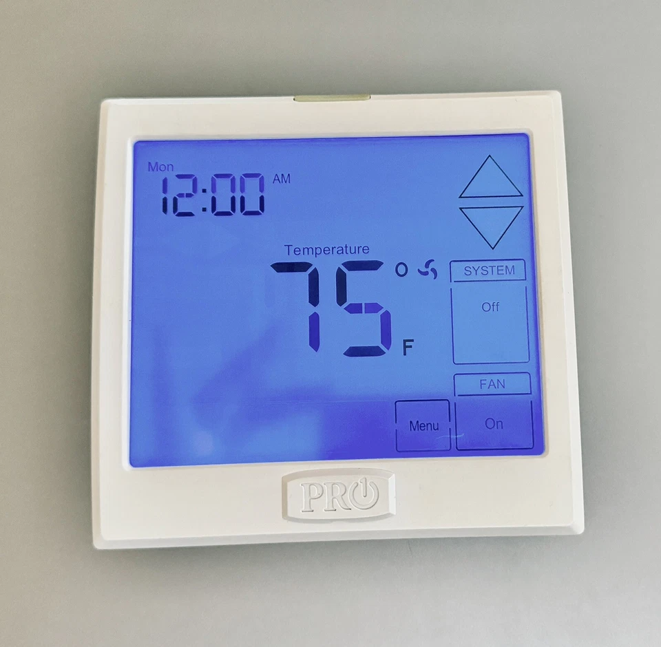 T905 PRO1 Thermostat Single Stage 1 Heat,1 Cool Battery Or Hardware 7 Day $229 - Image 3 of 4