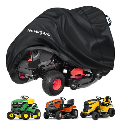 Waterproof Riding Mower Lawn Tractor Cover Heavy Duty 210D Snow Sun UVProtector