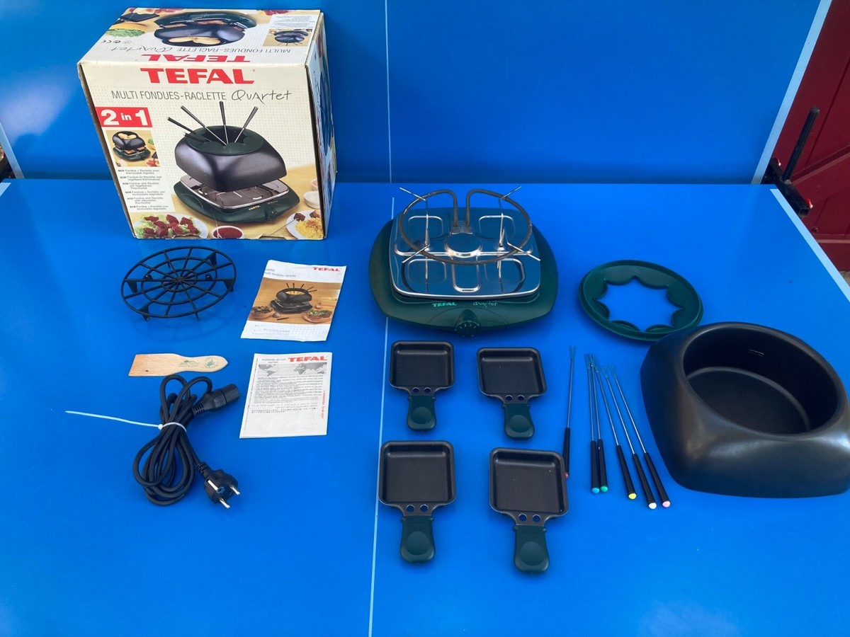 Appareil à Raclette Colormania 6 personnes Bleu - TEFAL - RE12A4