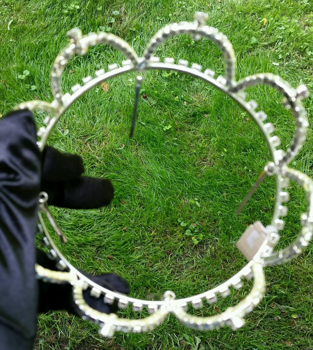 NEW KIRKS FOLLY TIARA CROWN Queen Prong Set Stones RARE | eBay display picture 1