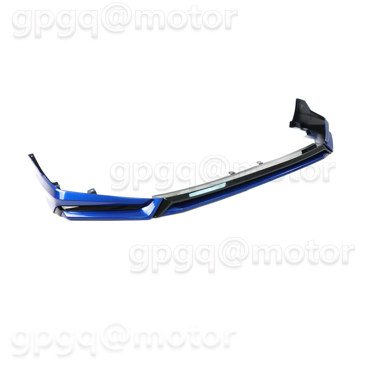 For Honda Civic Sedan Hatch 2022-24 Yofer V3 Style Aegean Blue Front Bumper Lip