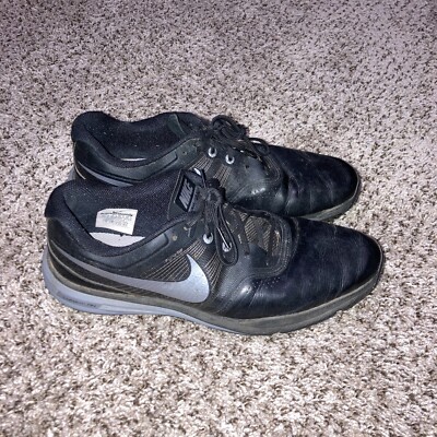 Men's Golf Shoes- NIKE GOLF Lunarlon Shoes Black Size 11.5