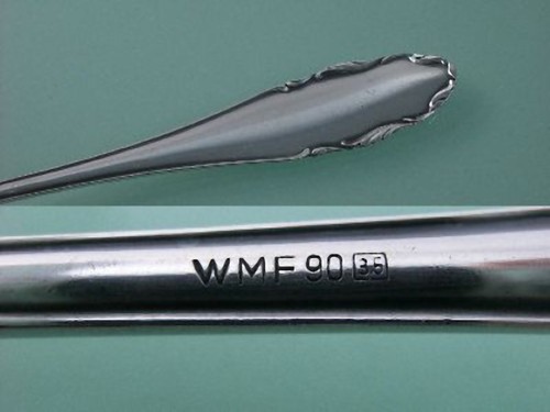Cuchara de compota cuchara de presentación WMF modelo 2200 plateada - Imagen 2 de 2