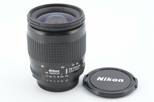 Nikon AF NIKKOR 28-80mm f/3.5-5.6D Very Good Condition #98581