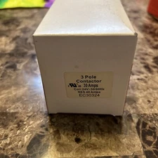 ***NEW*** EC30324 Diversitech 3 Pole, 30AMP, 24Volt Contactor